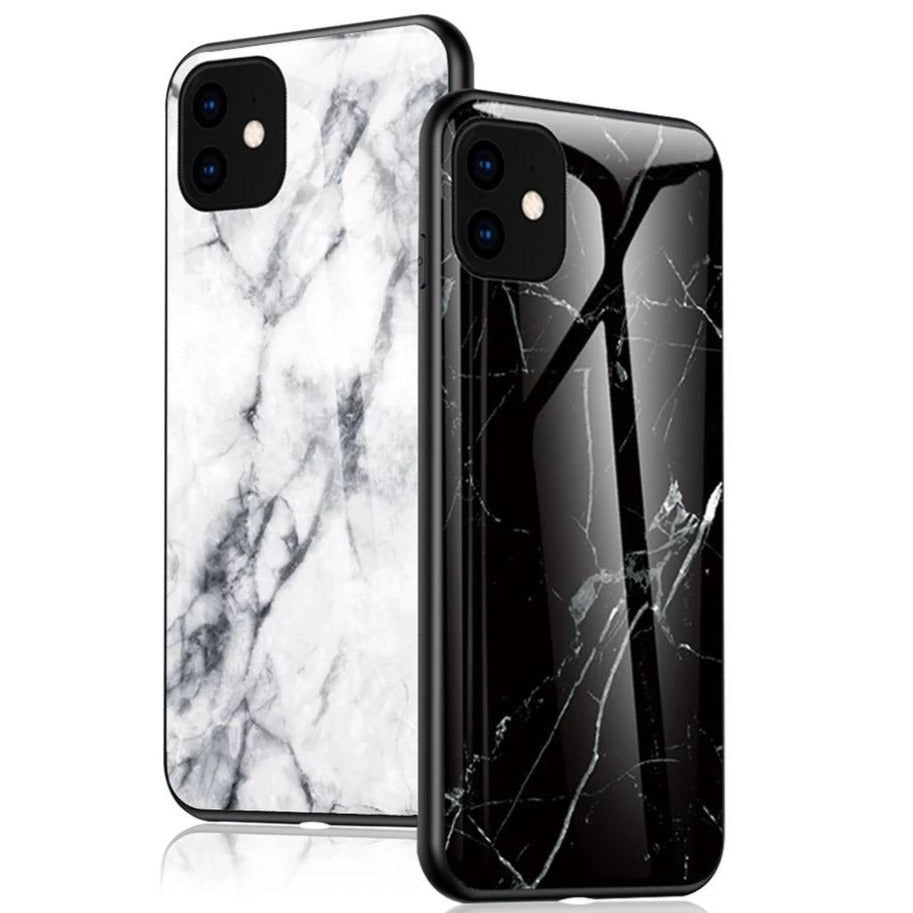 Marmor Optik Panzerglas Hülle/Case verschiedene Motive für iPhone 16, 16 Plus, 16 Pro, 16 Pro Max, 15, 15 Plus, 15 Pro, 15 Pro Max, 14, 14 Plus, 14 Pro, 14 Pro Max, 13, 13 Pro, 13 Pro Max, 13 Mini, 12, 12 Pro, 12 Pro Max, 12 Mini, SE, 11, 11 Pro | ZITOCASES®