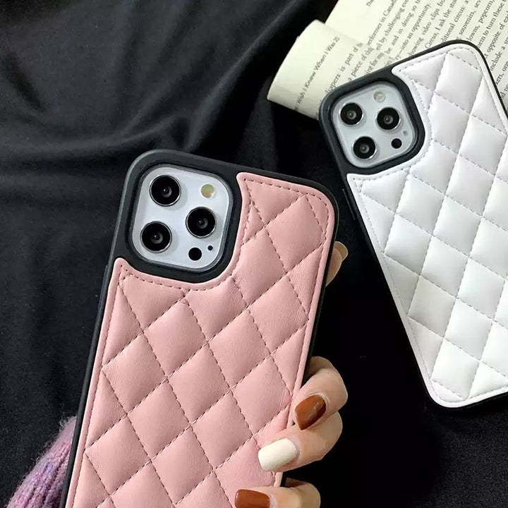 Karierte Kunstleder Hülle/Case für iPhone 16-Serie | ZITOCASES®