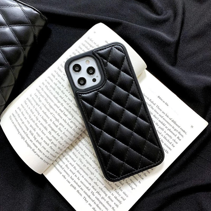 Karierte Kunstleder Hülle/Case für iPhone 16-Serie | ZITOCASES®