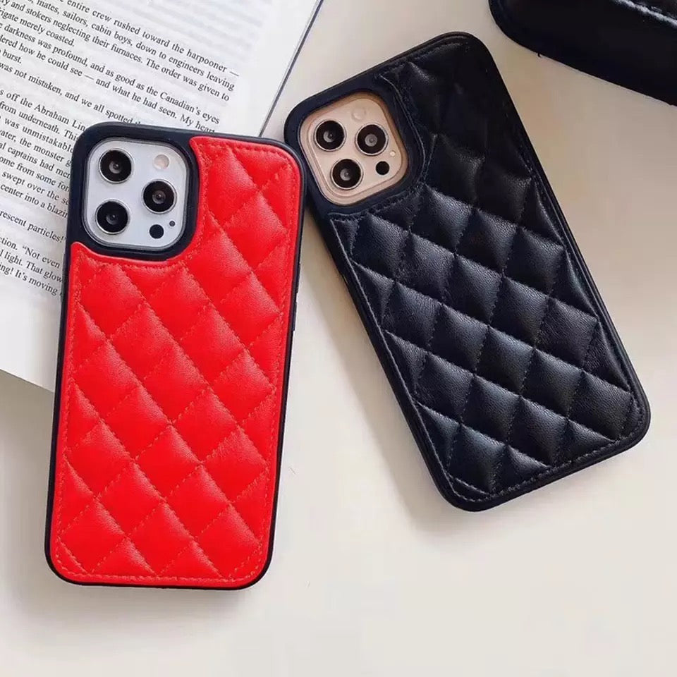 Karierte Kunstleder Hülle/Case für iPhone 16-Serie | ZITOCASES®