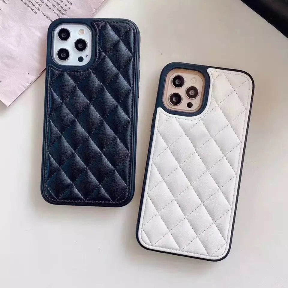 Karierte Kunstleder Hülle/Case für iPhone 16-Serie | ZITOCASES®