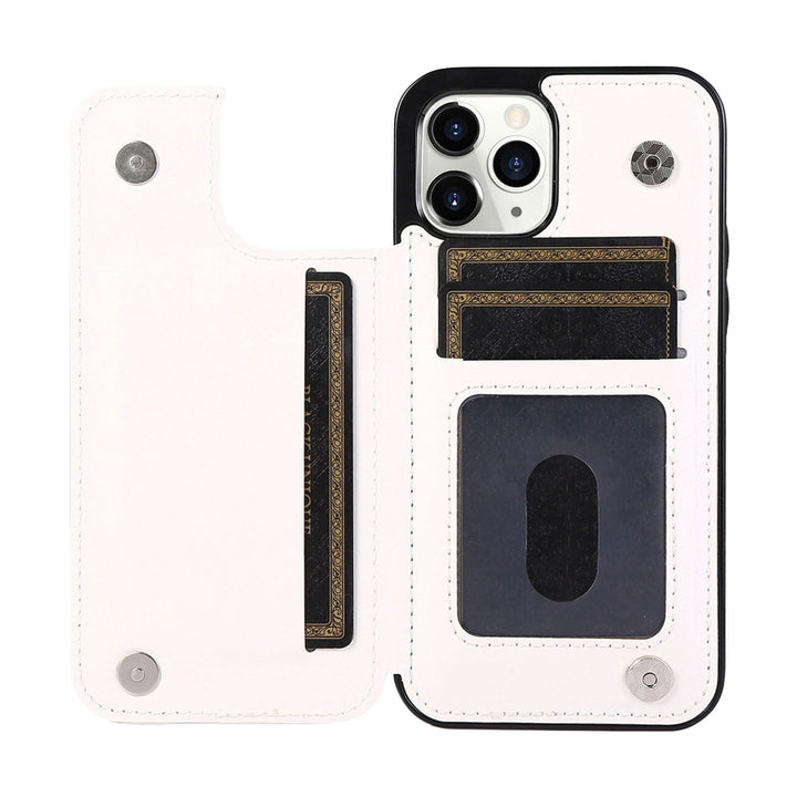 Klapp Hülle/Flip Case mit Kartenhülle verschiedene Farben für iPhone 16, 15, 14-Serie | ZITOCASES®