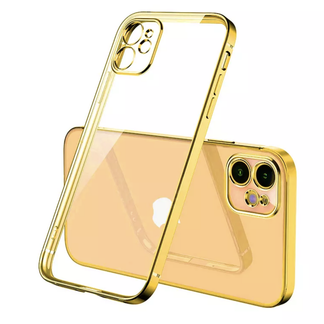 Transparent/Chrom Soft Hülle/Case verschiedene Farben für iPhone 16, 16 Plus, 16 Pro, 16 Pro Max, 16e, 15, 15 Plus, 15 Pro, 15 Pro Max, 14, 14 Plus, 14 Pro, 14 Pro Max, 13, 13 Pro, 13 Pro Max, 13 Mini, 12, 12 Pro, 12 Pro Max, 12 Mini, SE, 11 | ZITOCASES®