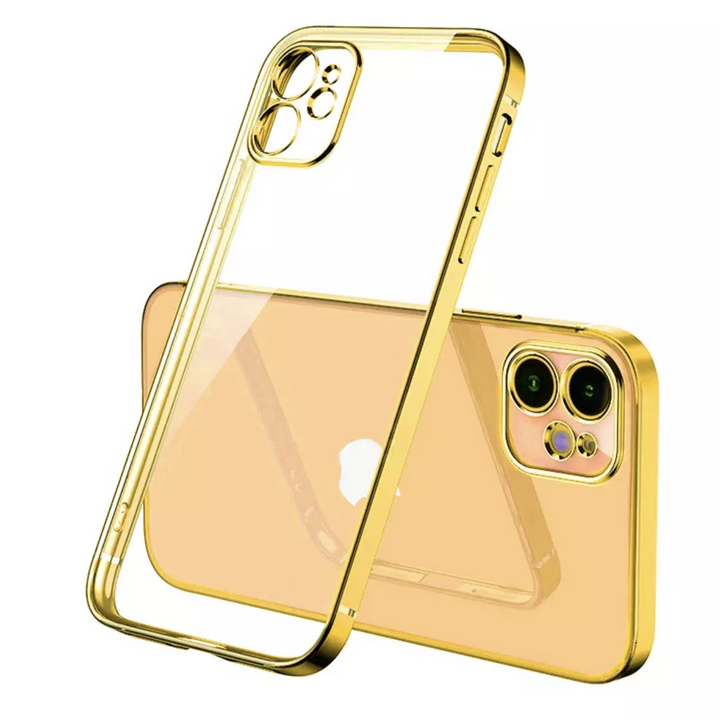 Transparent/Chrom Soft Hülle/Case verschiedene Farben für iPhone 16, 16 Plus, 16 Pro, 16 Pro Max, 15, 15 Plus, 15 Pro, 15 Pro Max, 14, 14 Plus, 14 Pro, 14 Pro Max, 13, 13 Pro, 13 Pro Max, 13 Mini, 12, 12 Pro, 12 Pro Max, 12 Mini, SE, 11, 11 Pro | ZITOCASES®