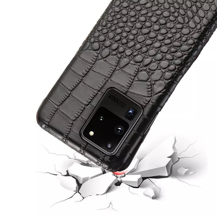 Krokodil-Leder Optik Hülle/Case verschiedene Farben für Samsung Galaxy  S24, S24 Plus, S24 Ultra, S24 FE, S23 FE, S23, S23 Plus, S23 Ultra, S22, S22 Plus, S22 Ultra, S21 FE, S21, S21 Plus, S21 Ultra, S20, S20 Plus, S20 Ultra, S20 FE, Note 20 | ZITOCASES®