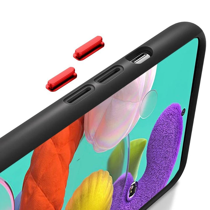 Gelochte Soft Hülle/Case verschiedene Farben für Samsung A-serie | ZITOCASES®