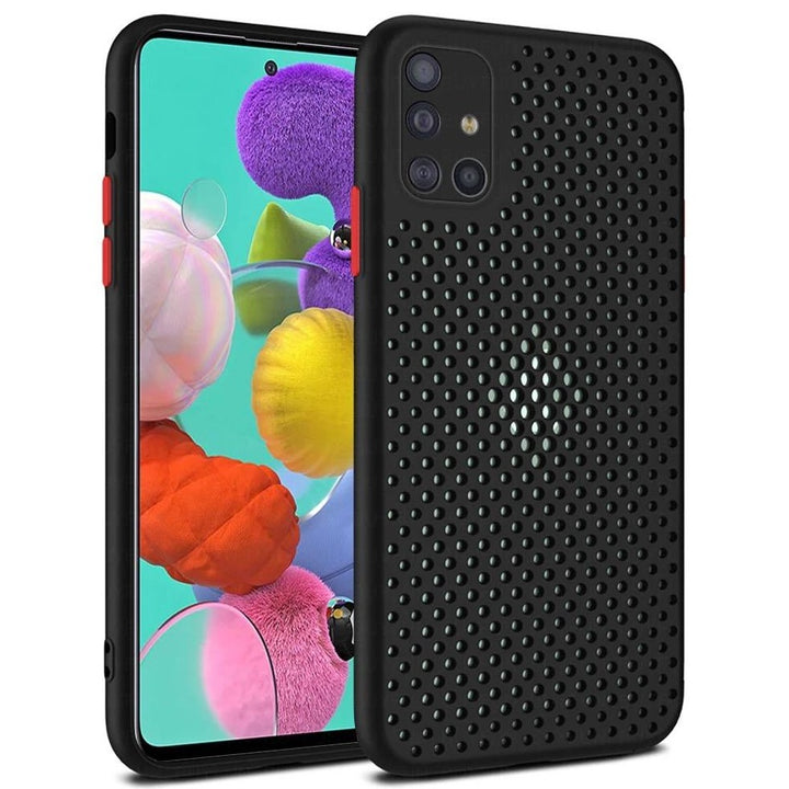 Gelochte Soft Hülle/Case verschiedene Farben für Samsung A-serie | ZITOCASES®