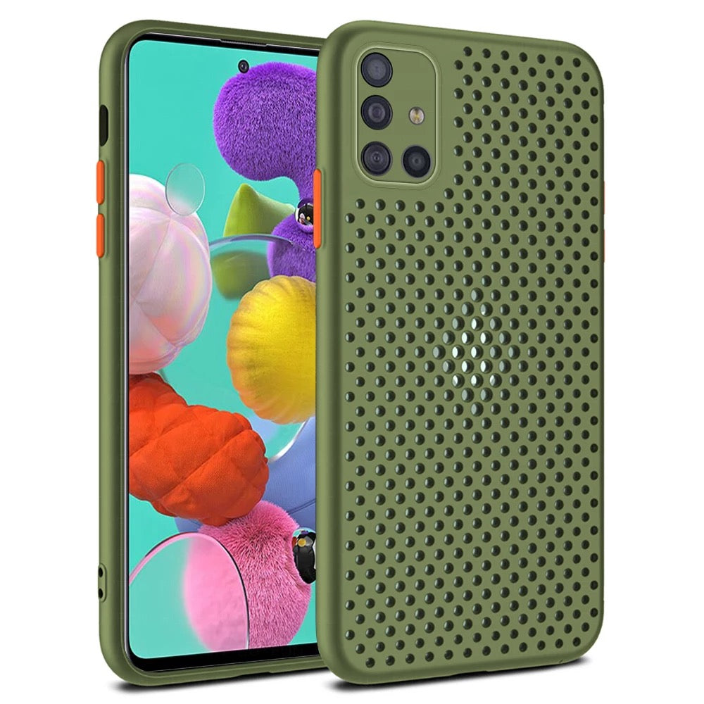 Gelochte Soft Hülle/Case verschiedene Farben für Samsung Galaxy S25, A-serie | ZITOCASES®