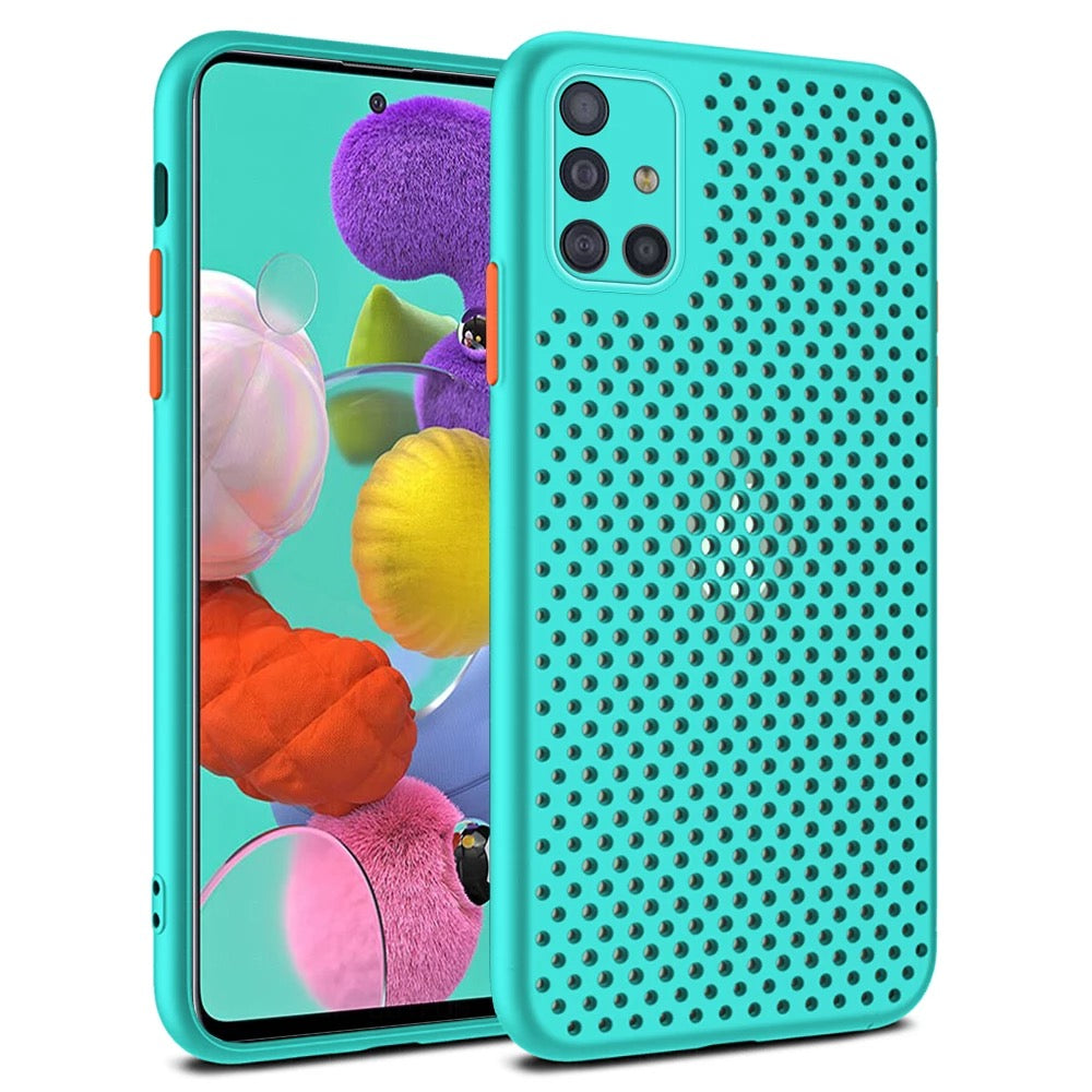 Gelochte Soft Hülle/Case verschiedene Farben für Samsung A-serie | ZITOCASES®