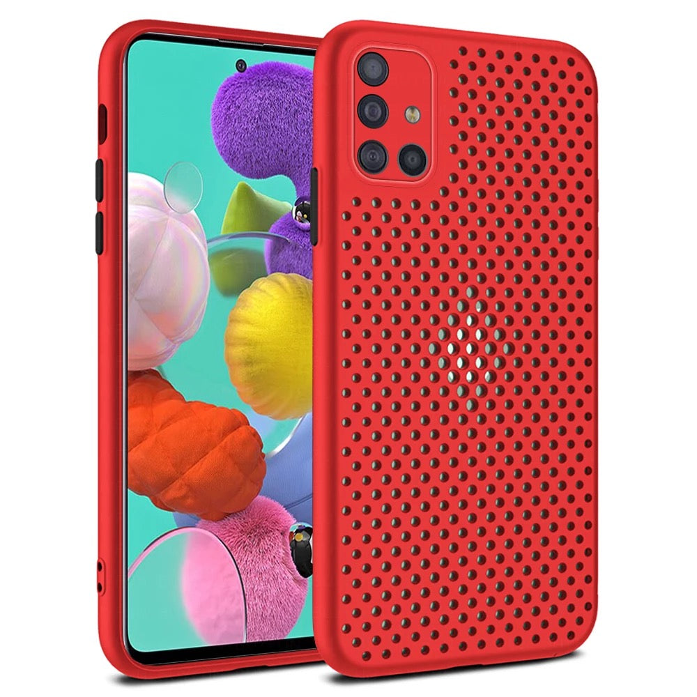 Gelochte Soft Hülle/Case verschiedene Farben für Samsung A-serie | ZITOCASES®