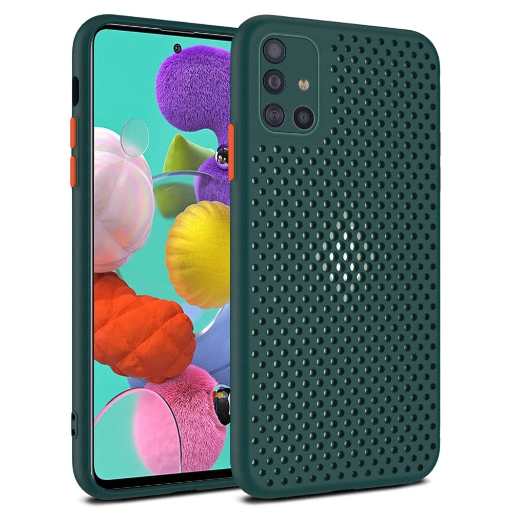 Gelochte Soft Hülle/Case verschiedene Farben für Samsung A-serie | ZITOCASES®