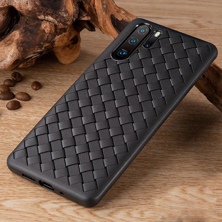 Geflochtene Silikon Hülle/Case für Huawei Pura 70, 70 Pro, 70 Ultra, P60 Pro, P50, P50 Pro, P40, P40 Pro, P40 Lite, P30, P30 Pro, P20, P20 Pro, Mate 60 Pro, 50 Pro, 40 Pro, Nova 12s, 12i, 12 SE | ZITOCASES®