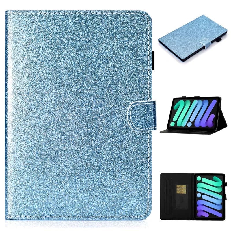 Kunstleder Glitzer Hülle/Case verschiedene Farben für iPad, Mini, Pro, Air | ZITOCASES®