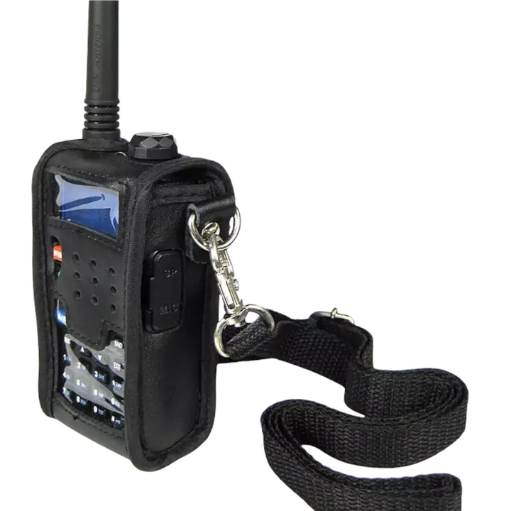 Transparente Kunstleder Hülle/Case für Baofeng Walkie-Talkie UV-5R, 5RA, 5RB, 5RC, 5RD, 5RE Plus, TYT TH-F8 | ZITOCASES®