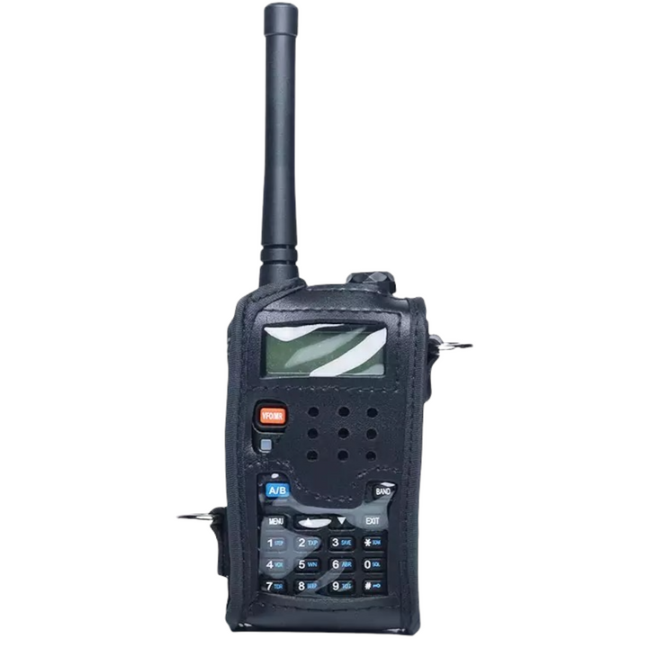 Transparente Kunstleder Hülle/Case für Baofeng Walkie-Talkie UV-5R, 5RA, 5RB, 5RC, 5RD, 5RE Plus, TYT TH-F8 | ZITOCASES®