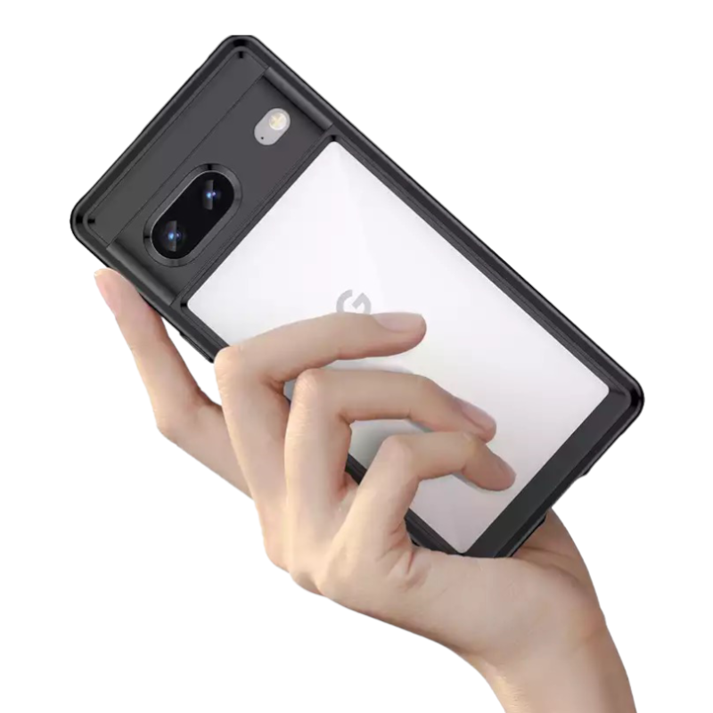 Transparente Silikon/Plastik Hülle/Case mit buntem Rahmen für Google Pixel 9, 9 Pro, 9 Pro XL, 9A, 8, 8 Pro, 8A, 7, 7 Pro, 7A, 6, 6 Pro, 6A, 5, 4, 4 XL, 4A, 3 XL, 3A, 3A XL | ZITOCASES®