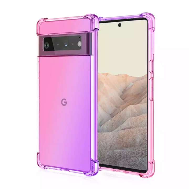 Regenbogen Airbag Soft Hülle/Case für Google Pixel 9, 8, 7-Serie | ZITOCASES®