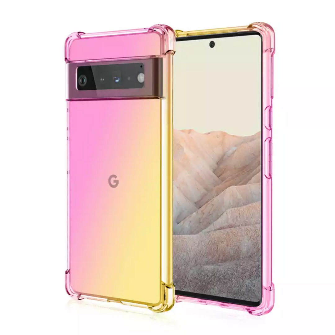 Regenbogen Airbag Soft Hülle/Case für Google Pixel 9, 8, 7-Serie | ZITOCASES®