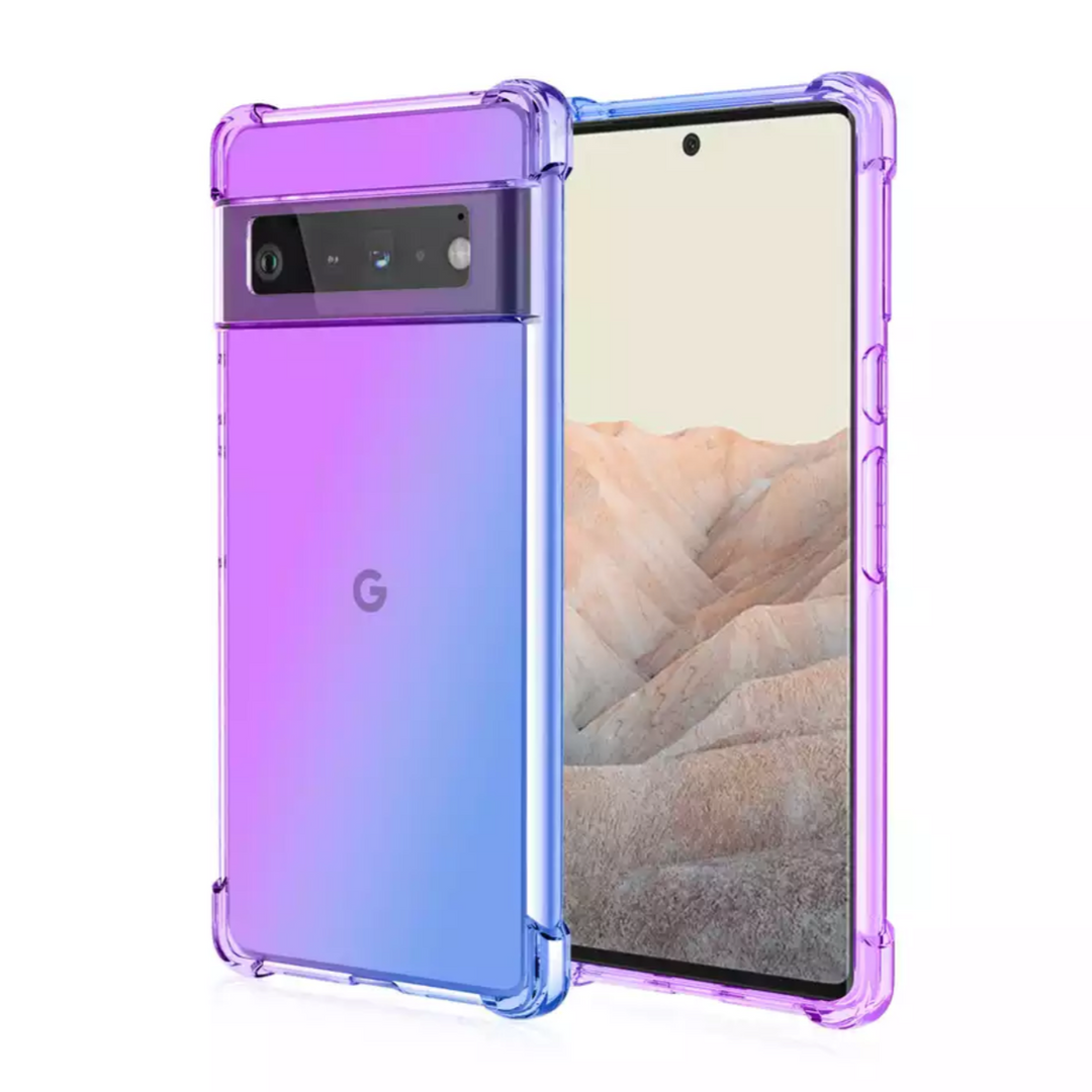 Regenbogen Airbag Soft Hülle/Case für Google Pixel 9, 8, 7-Serie | ZITOCASES®