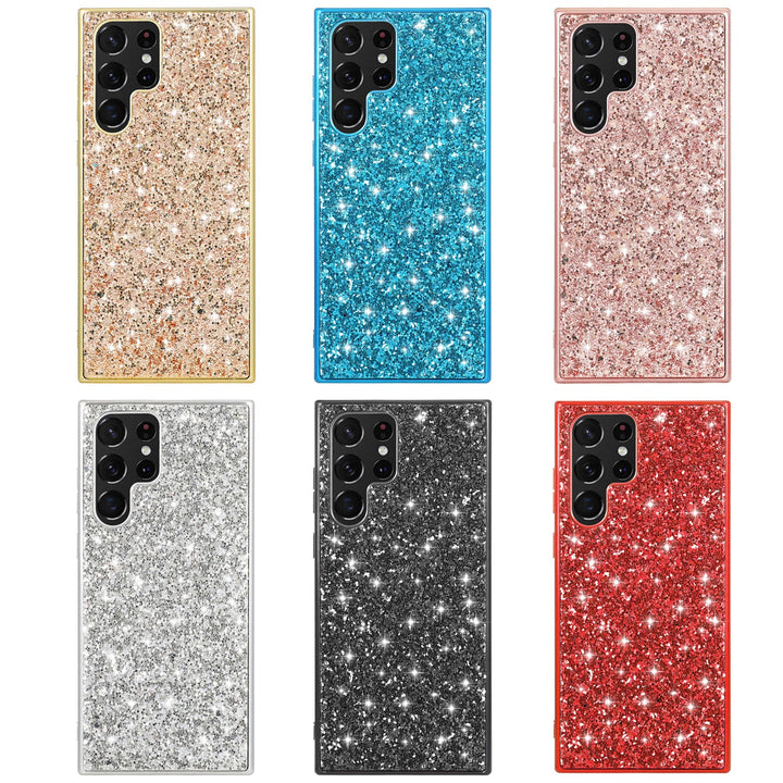 Glitzer Flakes Soft Hülle/Case verschiedene Farben für Samsung Galaxy S24, S23, S23 Plus, S23 Ultra | ZITOCASES®