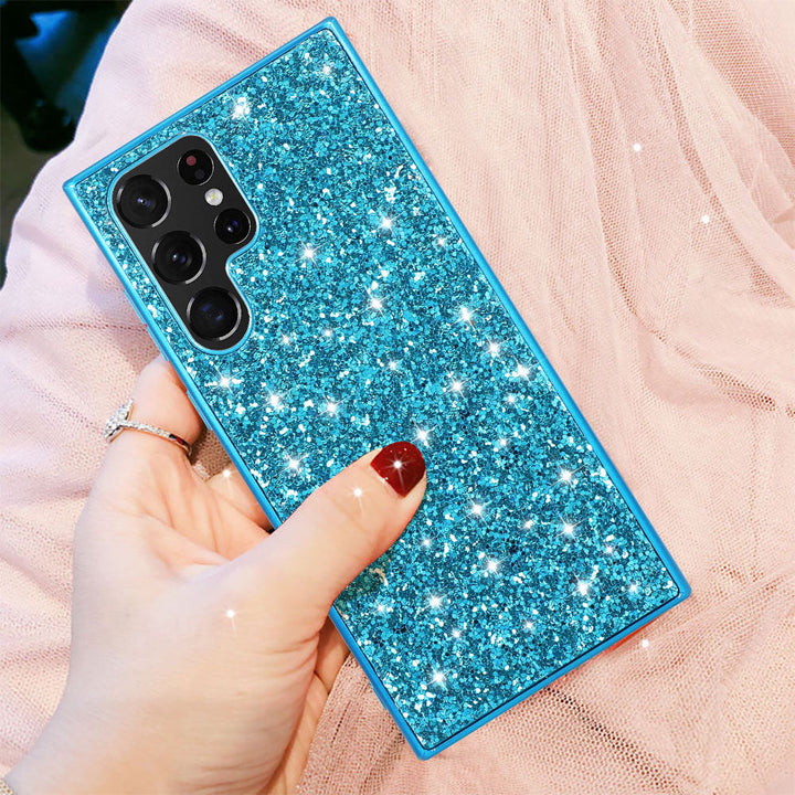 Glitzer Flakes Soft Hülle/Case verschiedene Farben für Samsung Galaxy S24, S23, S23 Plus, S23 Ultra | ZITOCASES®