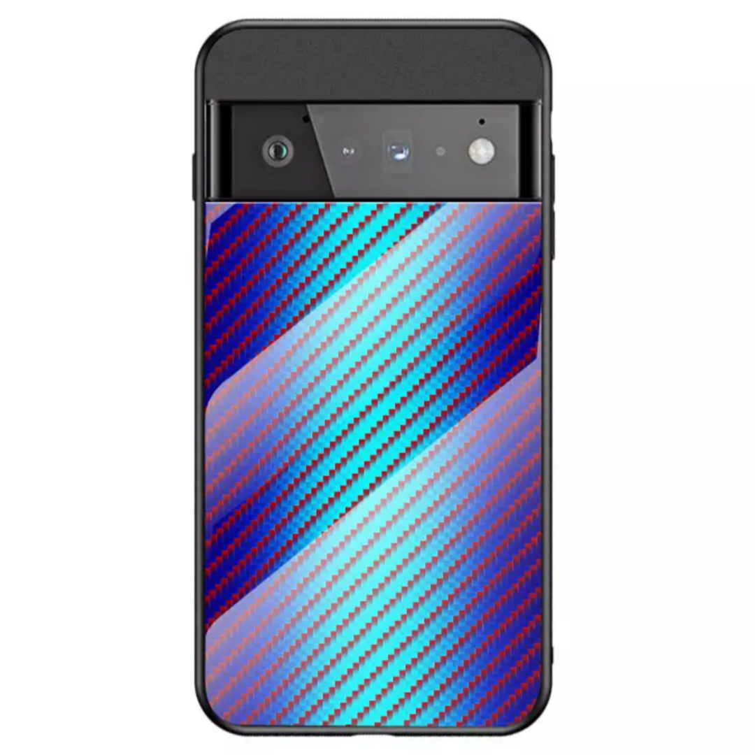 Carbon Panzerglas Hülle/Case für Google Pixel 9, 9 Pro, 9 Pro XL, 8, 8 Pro, 8A, 7, 7 Pro, 7A, 6, 6 Pro, 6A, 5, 4, 4 XL, 4A, 3 XL, 3A, 3A XL, 2, 2 XL | ZITOCASES®