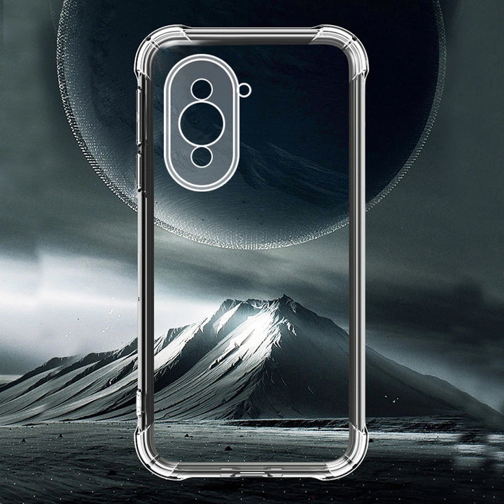 Transparente Airbag Silikon Hülle/Case für Huawei Pura 70, 70 Pro, 70 Ultra, P60 Pro, P50, P50 Pro, P40, P40 Pro, P40 Lite, P30, P30 Lite, P30 Pro, P20, P20 Lite, P20 Pro, Mate 60 Pro, 50 Pro, 40 Pro, 30 Pro, 20, 20 Lite, 20 Pro, Nova 12s, 12i, 12 SE | ZITOCASES®