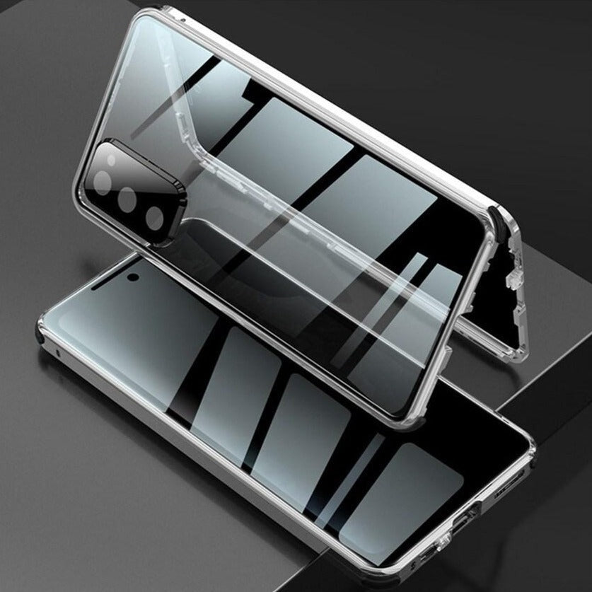 360° [SICHTSCHUTZ 9H-Glas] Aluminium Vollschutz Hülle/Case für Samsung Galaxy M53, M52, M51, M33, M32, M31S, M31, M30S, M23, M22, M21, M13, M12, M11 | ZITOCASES®