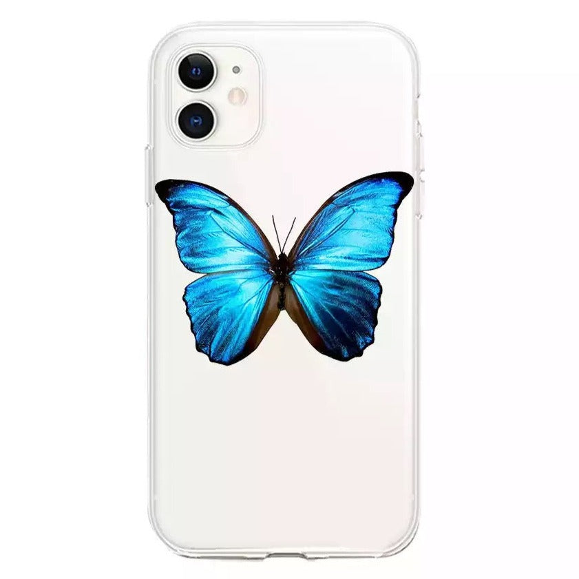 Transparente Schmetterling Hülle/Case für iPhone 16, 16 Plus, 16 Pro, 16 Pro Max, 15, 15 Plus, 15 Pro, 15 Pro Max, 14, 14 Plus, 14 Pro, 14 Pro Max, 13, 13 Pro, 13 Pro Max, 13 Mini, 12, 12 Pro, 12 Pro Max, 12 Mini, SE, 11, 11 Pro, 11 Pro Max | ZITOCASES®