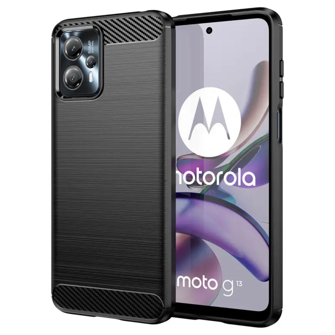 Edle Carbon Akzente Soft Hülle/Case für Motorola Edge 50 Ultra, 50 Pro, 50 Fusion, 40 Neo, 40 Pro, 40, 30, 30 Neo, 30 Fusion, 30 Pro, 30 Ultra, G100, G84, G82, G73, G72, G62, G54, G53, G51, G50, G42, G34, G32, G31, G30, G23 | ZITOCASES®