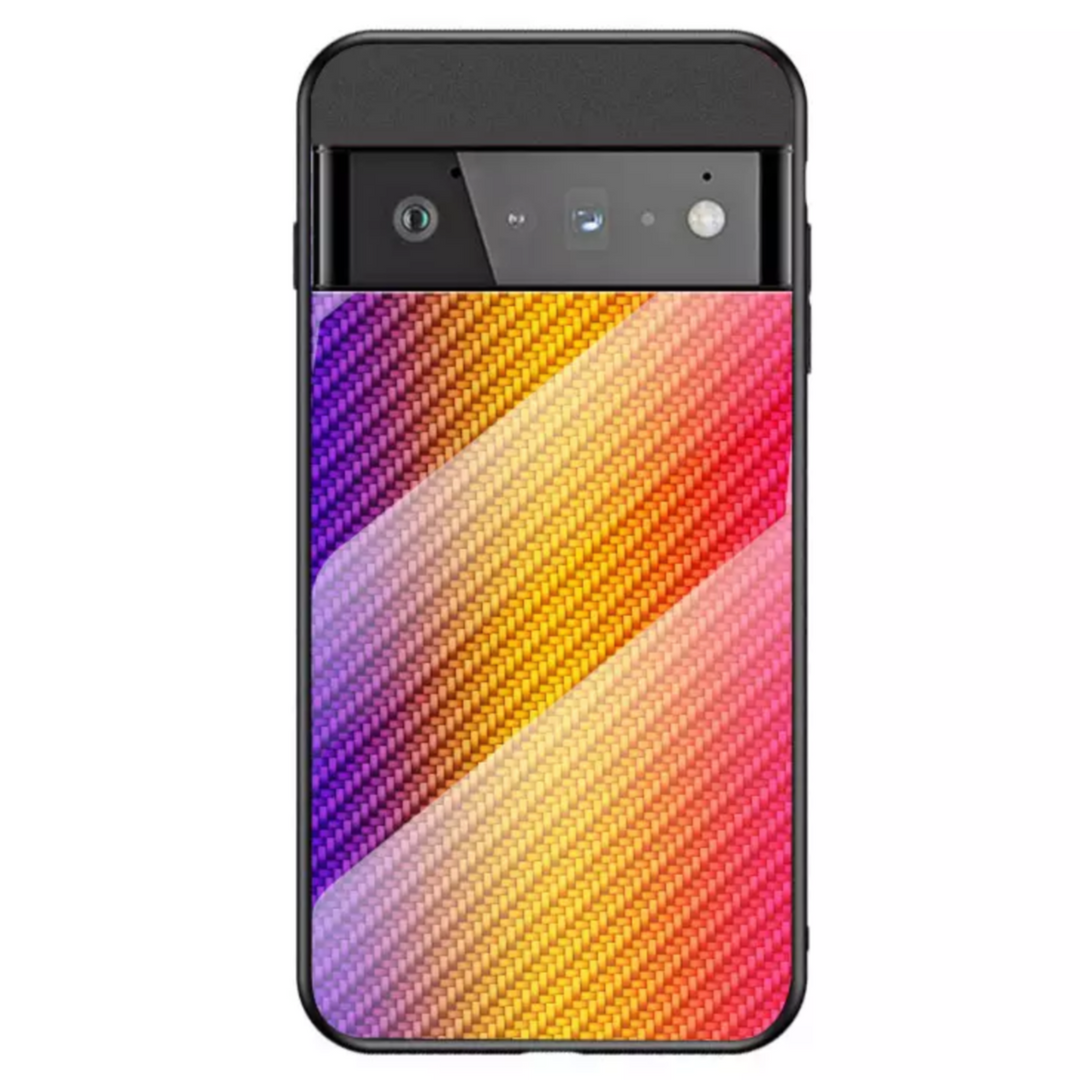 Carbon Panzerglas Hülle/Case für Google Pixel 9, 9 Pro, 9 Pro XL, 9A, 8, 8 Pro, 8A, 7, 7 Pro, 7A, 6, 6 Pro, 6A, 5, 4, 4 XL, 4A, 3 XL, 3A, 3A XL, 2, 2 XL | ZITOCASES®