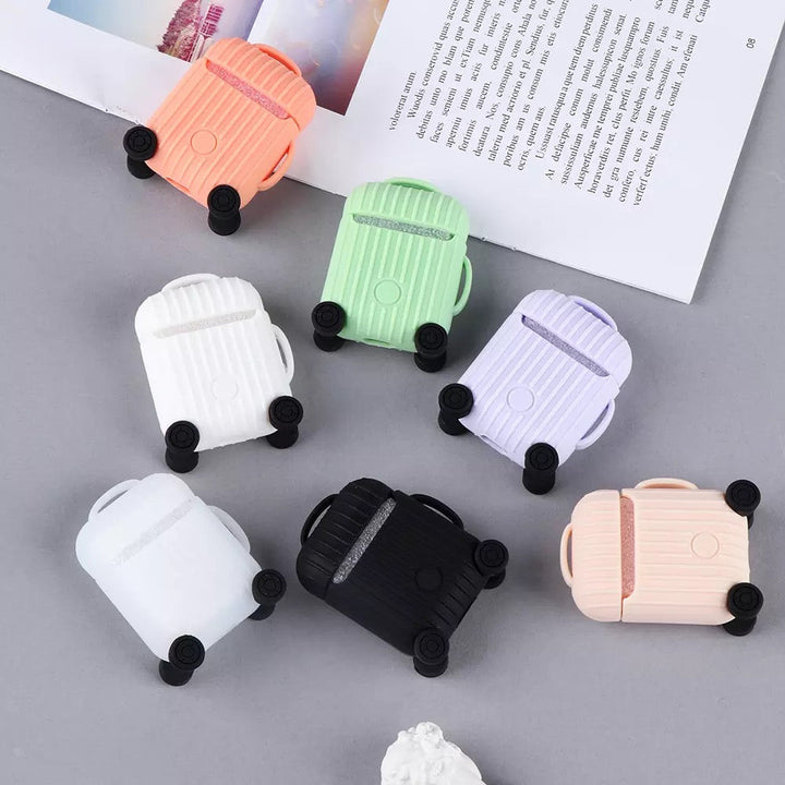 3D Koffer Optik Silikon Hülle/Case für AirPods 1, 2, 3, 4 | ZITOCASES®