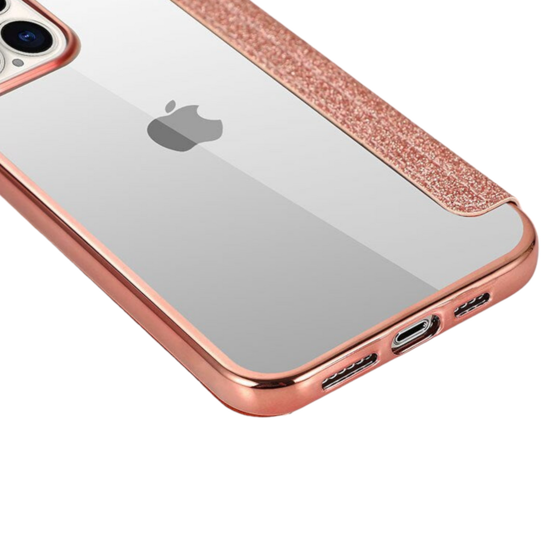 Glitzer Kunstleder Klapp Hülle/Flip Case für iPhone 16, 16 Plus, 16 Pro, 16 Pro Max, 16e, 15, 15 Plus, 15 Pro, 15 Pro Max, 14, 14 Plus, 14 Pro, 14 Pro Max, 13, 13 Pro, 13 Pro Max, 13 Mini, 12, 12 Pro, 12 Pro Max, 12 Mini, SE, 11, 11 Pro | ZITOCASES®