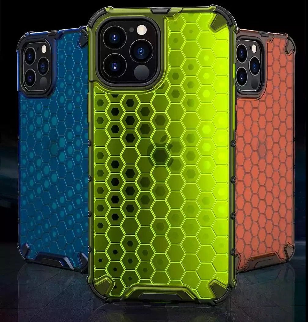 Hybrid/Waben Hülle/Case verschiedene Farben für iPhone 16, 16 Plus, 16 Pro, 16 Pro Max, 15, 15 Plus, 15 Pro, 15 Pro Max, 14, 14 Plus, 14 Pro, 14 Pro Max, 13, 13 Pro, 13 Pro Max, 13 Mini, 12, 12 Pro, 12 Pro Max, 12 Mini, SE, 11, 11 Pro, 11 Pro Max | ZITOCASES®