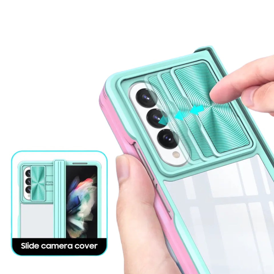 Transparente Kamera Schutz Panzerglas Hülle/Case für Samsung Galaxy Z Fold 6, 5, 4, 3, 2 | ZITOCASES®