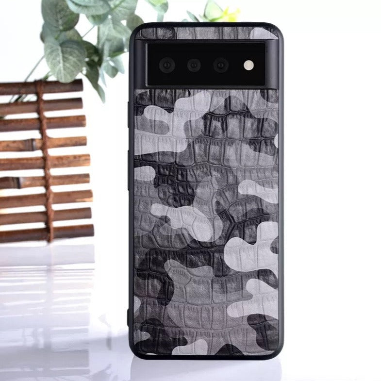 Krokodil-Leder Optik Hülle/Case verschiedene Farben für Google Pixel 9, 9 Pro, 9 Pro XL, 8, 8 Pro, 8A, 7, 7 Pro, 7A, 6, 6 Pro, 6A, 5, 4, 4 XL, 4A, 3 XL, 3A, 3A XL, 2, 2 XL | ZITOCASES®