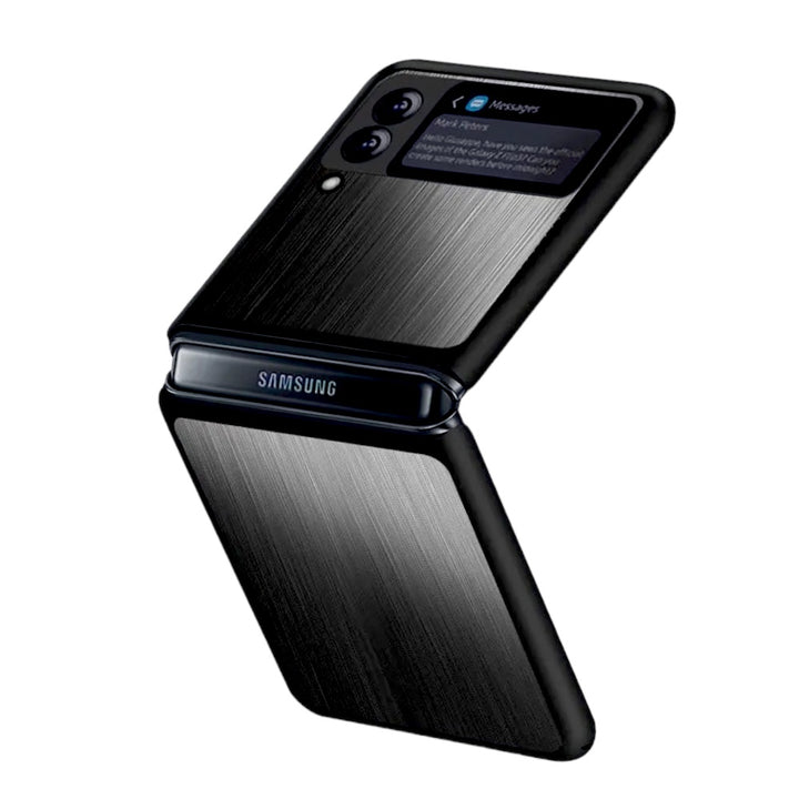 Aluminium Optik Hülle/Case für Samsung Galaxy Z Flip 6, 5, 4, 3 | ZITOCASES®