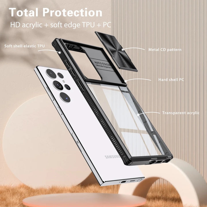 Transparente Kamera Schutz Panzerglas Hülle/Case für Samsung Galaxy Note-Serie | ZITOCASES®