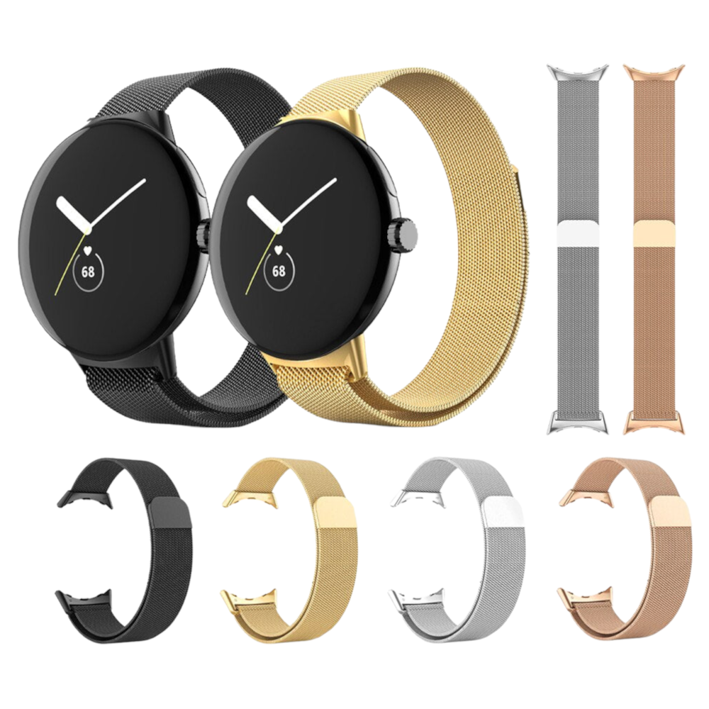 Edelstahl Milanese Armband für alle Google Pixel Watch Modelle | ZITOCASES®