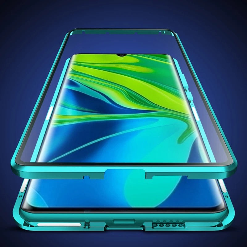 360° [KLARSICHT 9H-Glas] Aluminium Vollschutz Hülle/Case für Oppo Reno 12, 12 Pro, 11, 11 Pro, 10, 10 Pro, 9, 9 Pro, 9 Pro Plus, 10X, 8, 8T, 8 Pro, 7, 7 Pro, 7 SE, 6, Find X7, X7 Ultra, X6, X6 Pro, X5, X5 Pro, X5 Lite, X3 Pro, X3 Neo, X2 Neo, X2 Pro | ZITOCASES®