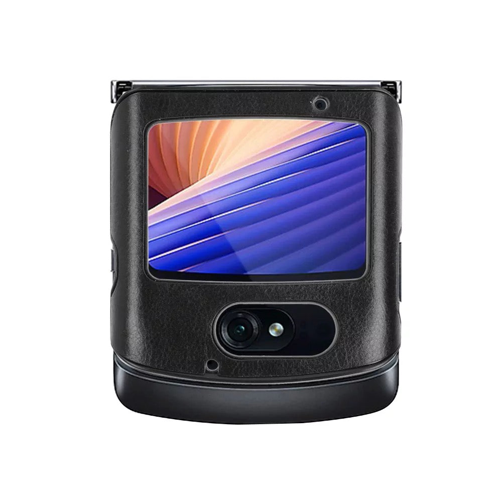 Kunstleder Optik Hülle/Case verschiedene Farben für Motorola Razr 5G | ZITOCASES®