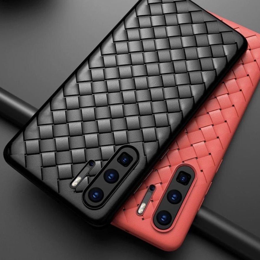 Geflochtene Silikon Hülle/Case für Huawei Pura 70, 70 Pro, 70 Ultra, P60 Pro, P50, P50 Pro, P40, P40 Pro, P40 Lite, P30, P30 Pro, P20, P20 Pro, Mate 60 Pro, 50 Pro, 40 Pro, Nova 12s, 12i, 12 SE | ZITOCASES®