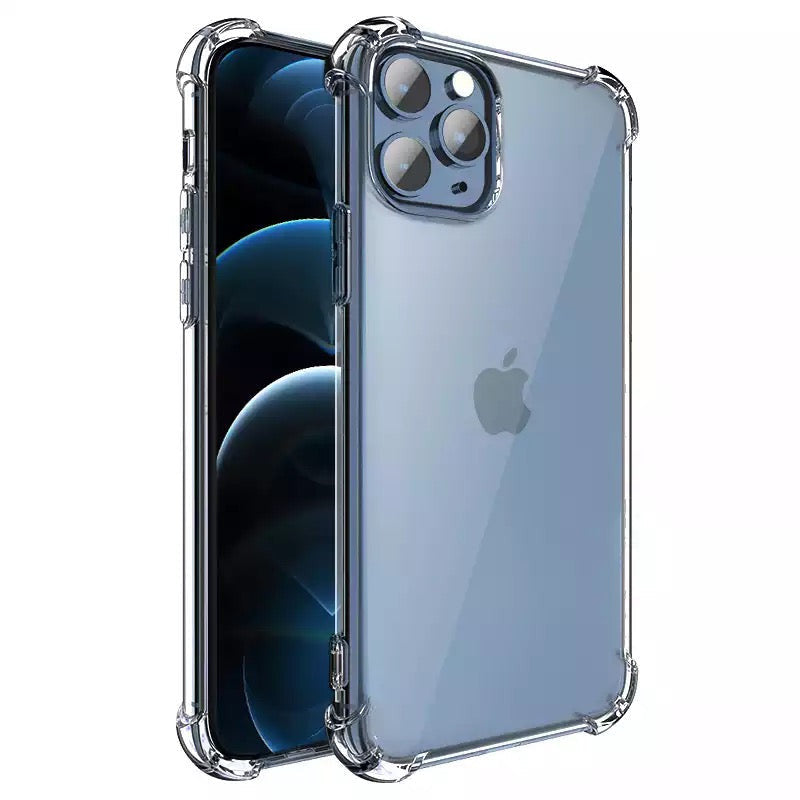 Transparente Airbag Silikon Hülle/Case für iPhone 16, 16 Plus, 16 Pro, 16 Pro Max, 16e, 15, 15 Plus, 15 Pro, 15 Pro Max, 14, 14 Plus, 14 Pro, 14 Pro Max, 13, 13 Pro, 13 Pro Max, 13 Mini, 12, 12 Pro, 12 Pro Max, 12 Mini, SE, 11, 11 Pro | ZITOCASES®