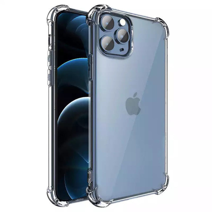 Transparente Airbag Silikon Hülle/Case für iPhone 16, 16 Plus, 16 Pro, 16 Pro Max, 15, 15 Plus, 15 Pro, 15 Pro Max, 14, 14 Plus, 14 Pro, 14 Pro Max, 13, 13 Pro, 13 Pro Max, 13 Mini, 12, 12 Pro, 12 Pro Max, 12 Mini, SE, 11, 11 Pro, 11 Pro Max | ZITOCASES®