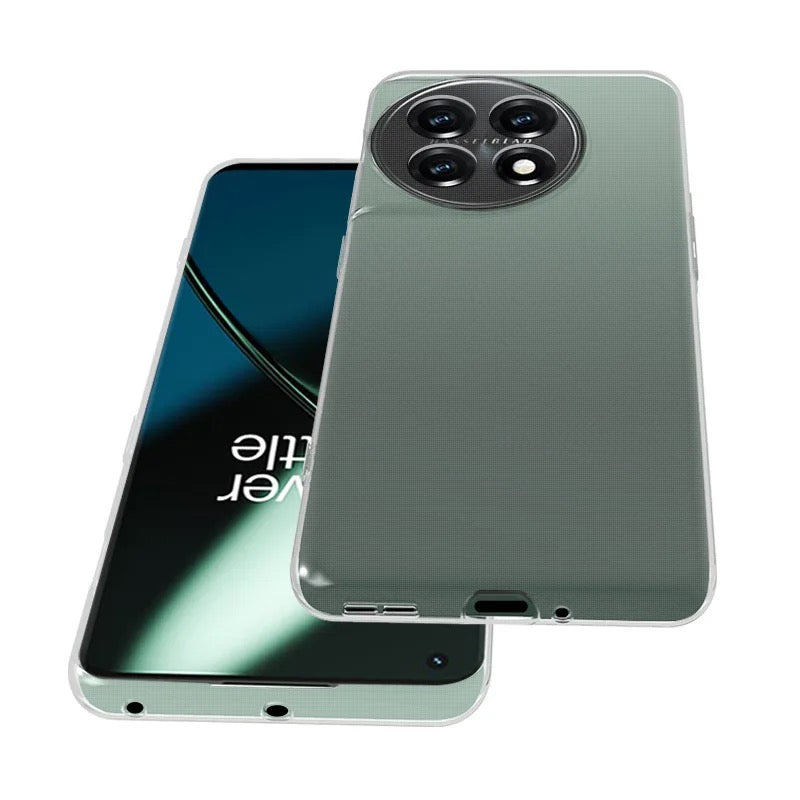 Transparente Silikon Hülle/Case für OnePlus 13R, 13, 12R, 12, 11, 10T, 10 Pro, 9, 9 Pro, 8, 8 Pro, 8T, Nord 4, 3, 2, CE | ZITOCASES®