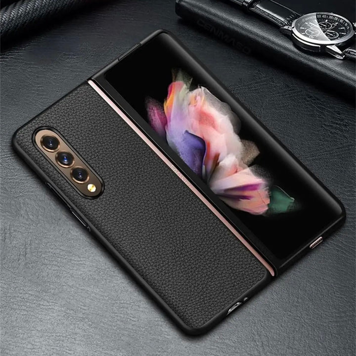 Elegante Kunstleder Hülle/Case für Samsung Galaxy Z Fold 6, 5, 4, 3, 2 | ZITOCASES®