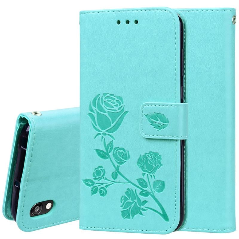 Elegante Rosen Kunstleder Klapp Hülle/Flip Case für Oppo A - Serie | ZITOCASES®