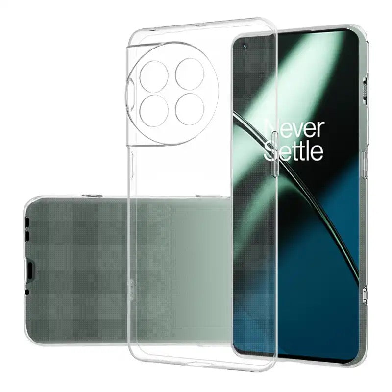 Transparente Silikon Hülle/Case für OnePlus 13R, 13, 12R, 12, 11, 10T, 10 Pro, 9, 9 Pro, 8, 8 Pro, 8T, Nord 4, 3, 2, CE | ZITOCASES®