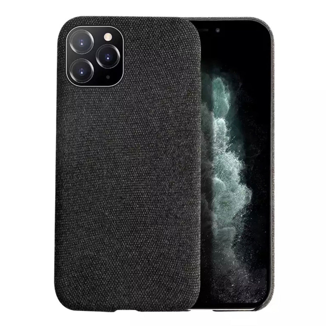 Stoff überzogene Soft Hülle/Case für iPhone 16, 16 Plus, 16 Pro, 16 Pro Max, 16e, 15, 15 Plus, 15 Pro, 15 Pro Max, 14, 14 Plus, 14 Pro, 14 Pro Max, 13, 13 Pro, 13 Pro Max, 13 Mini, 12, 12 Pro, 12 Pro Max, 12 Mini, SE, 11, 11 Pro, 11 Pro Max | ZITOCASES®