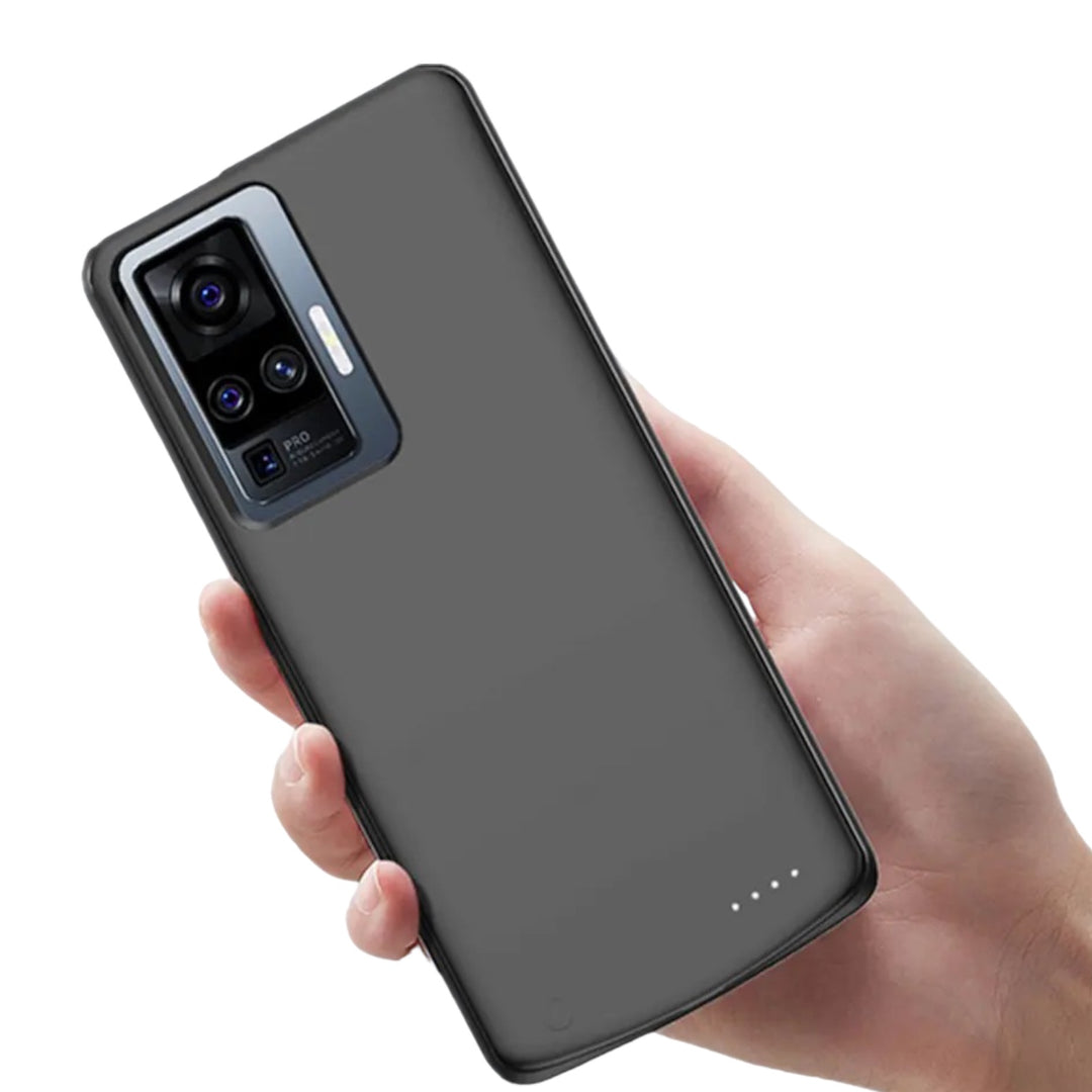 Akku/Batterie Powerbank ladende Hülle/Case mit integriertem Akku für Vivo X200, X200 Pro, X100, X100 Pro, X100 Ultra, X90 Pro, X90 Pro Plus, X60, X50, X50 Pro, V21, Y72, V40, V40 Pro | ZITOCASES®